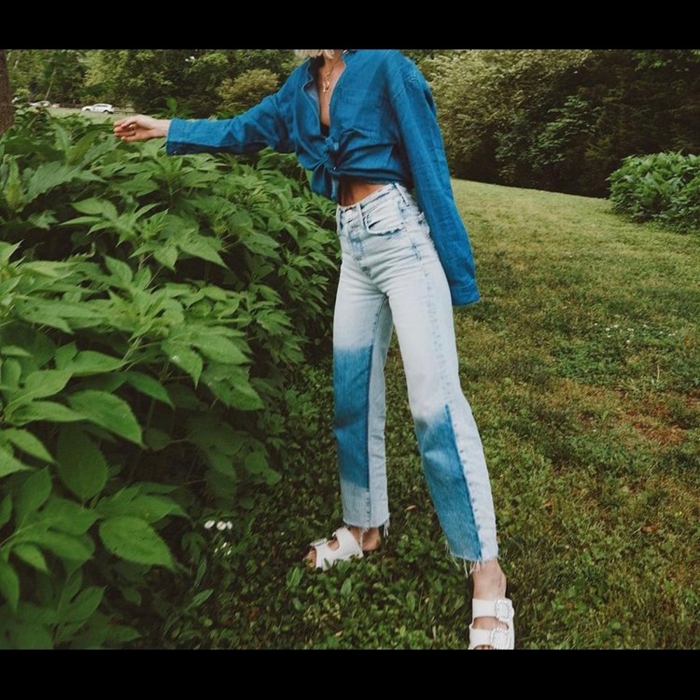 The Rambler High Waist Straight Leg Jeans